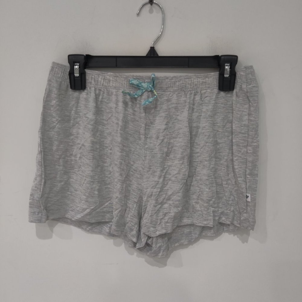 NWoT Jane & Blecker Women's Lounge Pajama Bottoms Shorts Size S Gray $30 JK542
